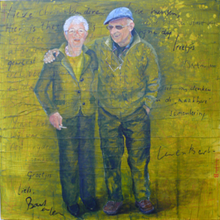 Portret ouderen, familie Garssen
